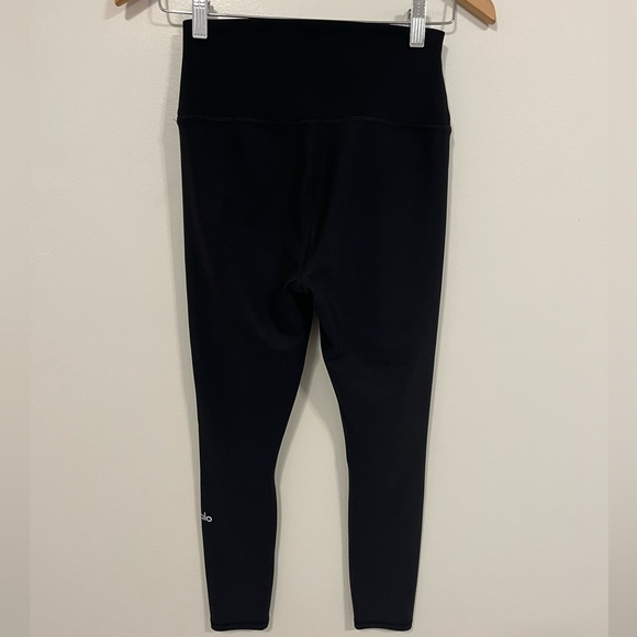 Alo Yoga High Waist Ripped Warrior Leggings Black S - Picture 12 of 16